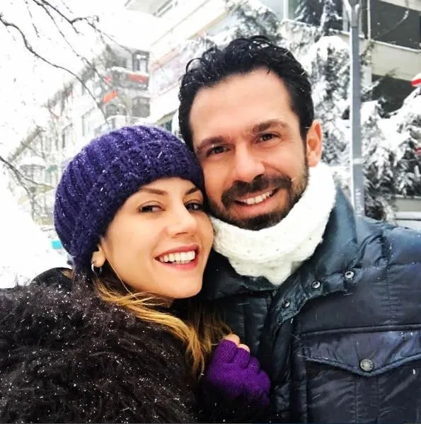 Gökçe Bahadır ile Efe Duru'nun kareleri