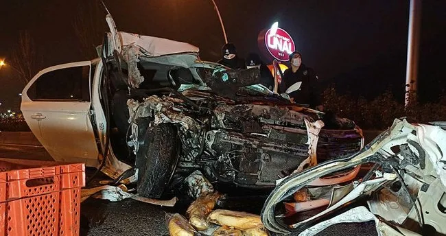 ankara da trafik kazasi 2 olu 2