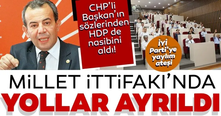 Son dakika haberler: Millet İttifakı’nda yollar ayrıldı! CHP’li Başkan çılgına döndü, sözlerinden HDP de nasibini aldı...