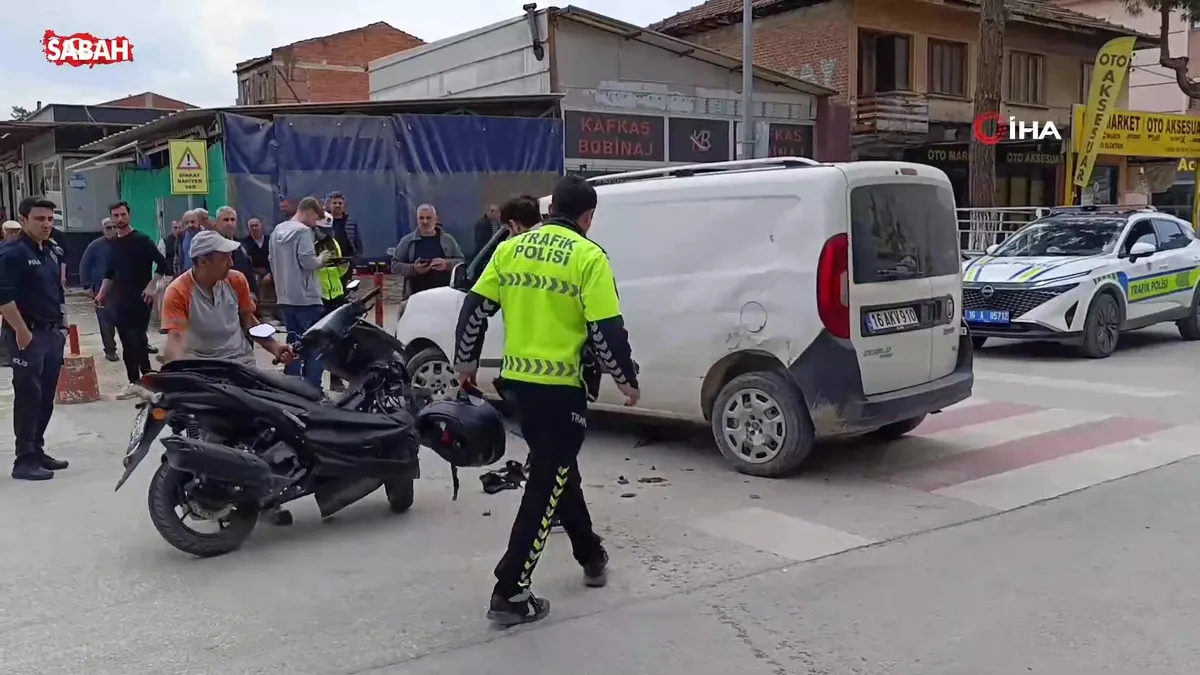 Bursa’da yola aniden çıkan araç kazaya yol açtı: 1 yaralı | Video videosunu izle Bursa’da yola aniden çıkan araç kazaya yol açtı: 1 yaralı | Video videosunu izle