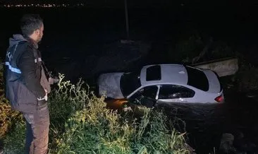 Adana’da kaza! Araç sulama kanlına düştü: 1 ölü 1 yaralı
