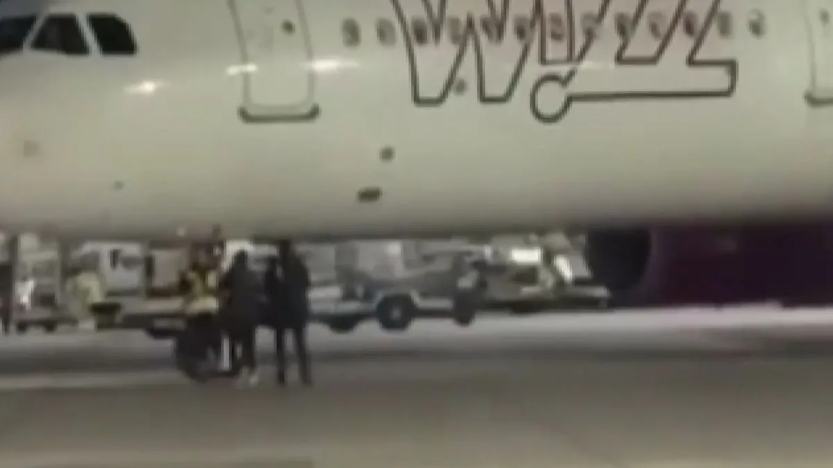 Almanya’da havalimanında akılalmaz olay: Uçağı kaçıran yolcular piste fırladı