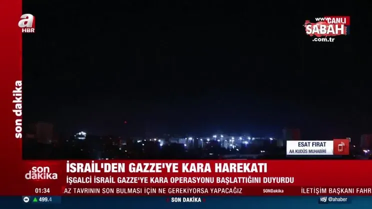 AA Kudüs muhabiri Esat Fırat yaşananları olay yerinden A Haber için aktardı | Video