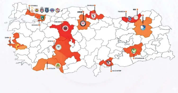 Yeni sezonda 13 farklı şehir