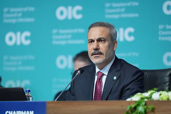 Dışişleri Bakanı Hakan Fidan İslam İşbirliği Teşkilatı Toplantısı'nda konuştu: İsrail bölgeyi felakete sürüklüyor