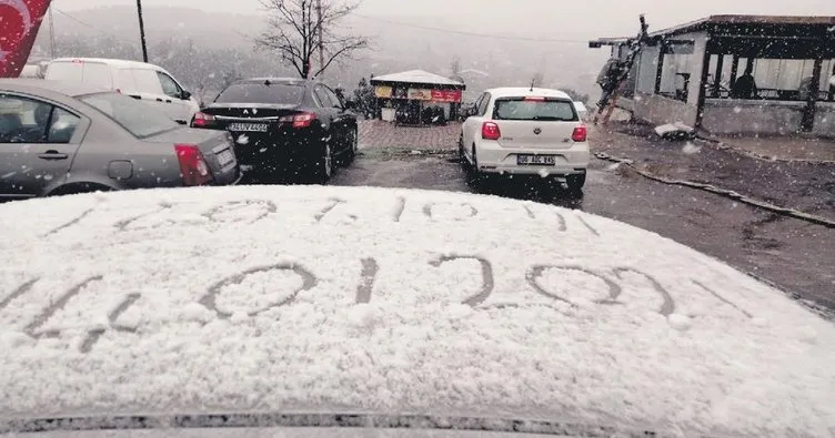 İstanbul’a beklenen kar geldi