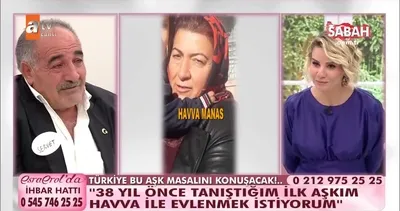 Esra Erol’da film gibi hikaye! 38 yıllık büyük aşıkları Esra Erol kavuşturdu! | Video