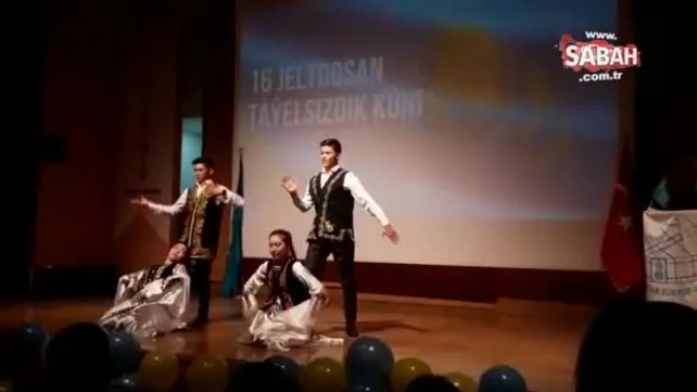 Kazakistan'ın 28. Bağımsızlık Günü kutlamaları yapıldı