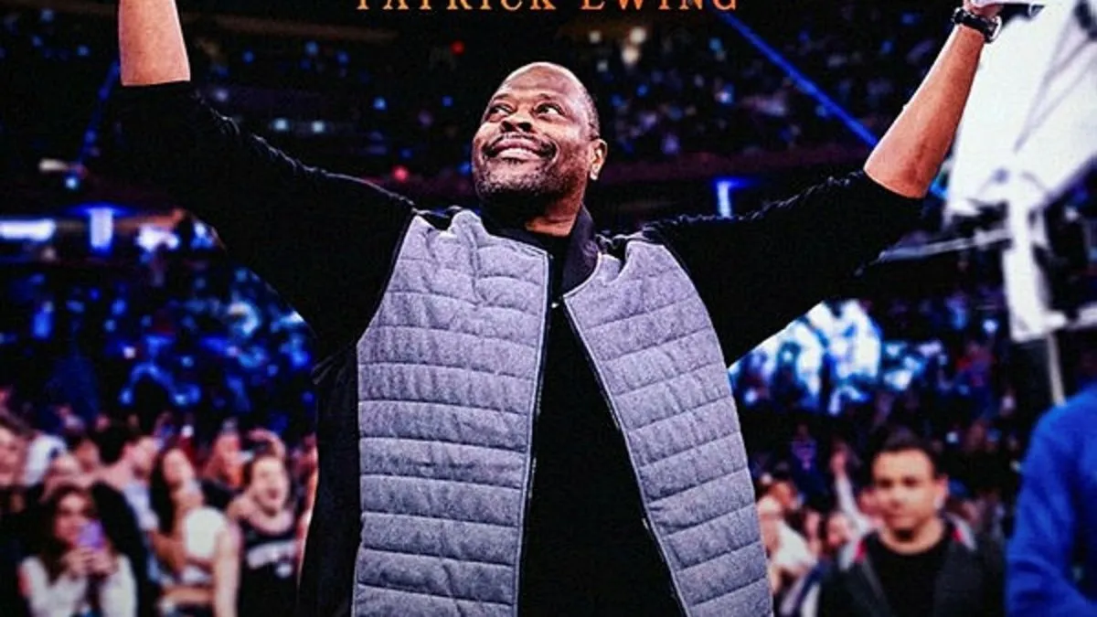 NBA efsanesi Patrick Ewing yeniden New York Knicks'te