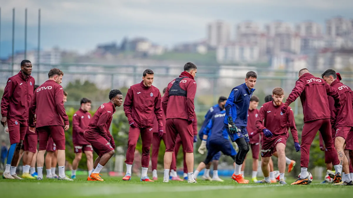 Trabzonspor'da Alanyaspor hazırlıkları hız kesmedi!