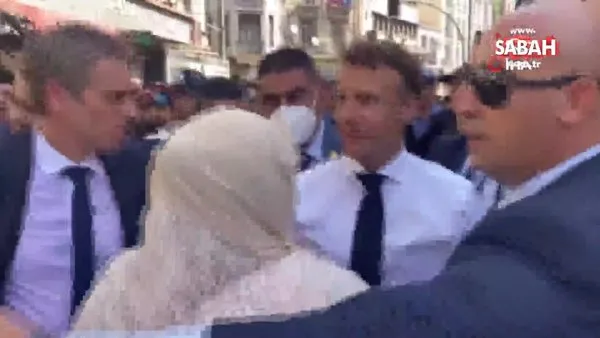 Macron Cezayir'de protesto edildi | Video