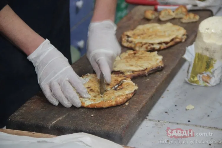 Anadolu’nun pizzası olarak bilinen yağ somununa yoğun ilgi!