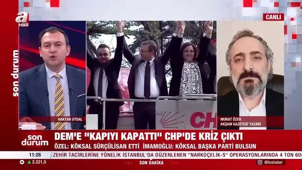 CHP’de kirli oyun deşifre oldu, kriz patladı! PKK elebaşı talimat verdi, DEM’lendiler | Video