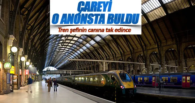 Tren şefi uyardı: Tok gelin bayılmayın