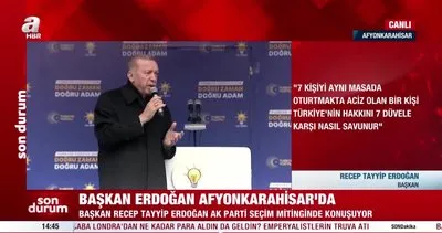 Başkan Erdoğan ilk mitingini Afyonkarahisar’da yaptı. TCG Anadolu’yu gördükçe kuduruyorlar | Video