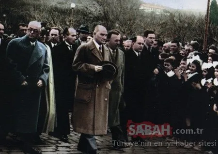 10 Kasım’a özel renklendirilmiş halleriyle Atatürk fotoğrafları