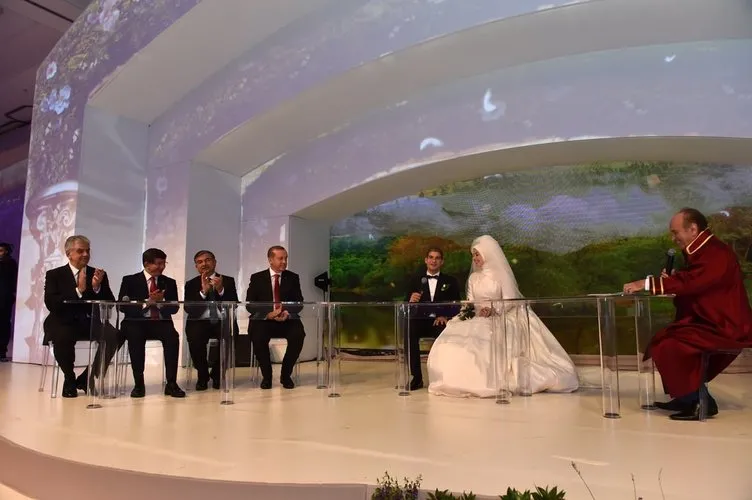 Abdullah Gül oğlunu evlendirdi