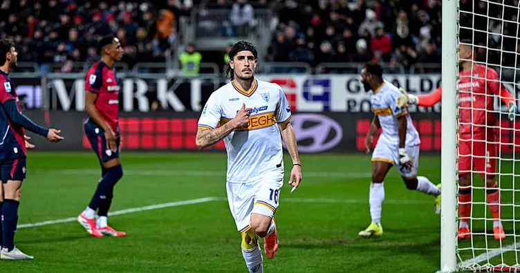 Lecce, Cagliari deplasmanında kazandı!
