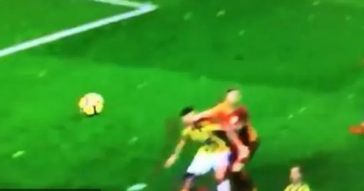 Fenerbahçe-Galatasaray derbisinde penaltı tartışması