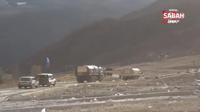 Ermenistan işgalinden kurtarılan Kelbecer'e Azerbaycan bayrağı dikildi | Video
