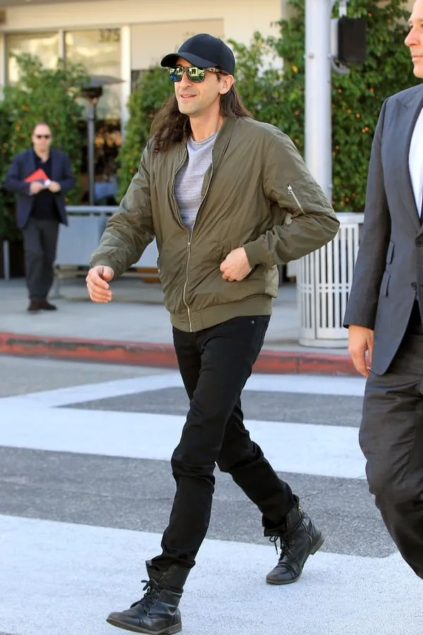 Adrien Brody'i görenler hayrete düştü
