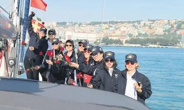 Türk ve Yunan kadın denizciler barışa yelken açıyor
