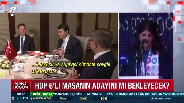 HDP’de adaylık toplantısı! 6’lı masada oyun kurucusu HDP’mi? | Video