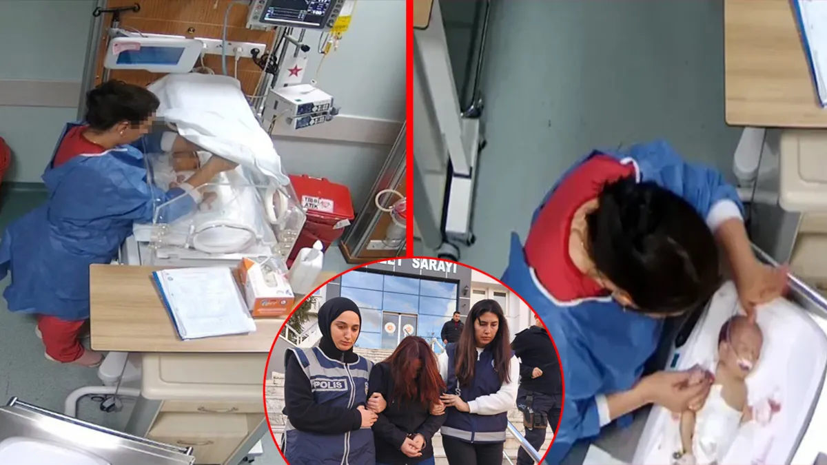 Kahramanmaraş'ta 5 günlük bebeğe şiddet uygulamıştı: Sanık hemşirenin savunması pes dedirtti!