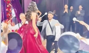 Kına gecesinde coştular