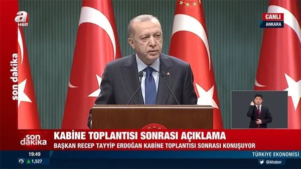 son dakika normallesme takvimi nasil olacak cumhurbaskani erdogan dan kabine toplantisi sonrasi aciklama video videosunu izle son dakika haberleri