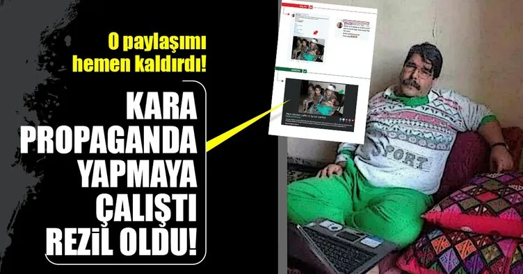 PYD/PKK elebaşlarından Salih Müslim kara propaganda yapmaya çalıştı, rezil oldu!