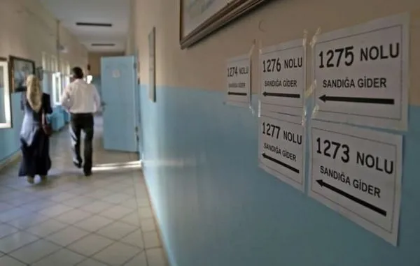 İşte sandık başından ilk kareler