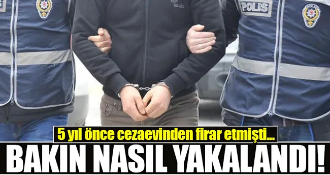 Van depreminde firar eden mahkum yakalandı!