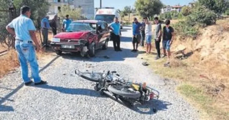 Manavgat’ta iki kaza: 1 ölü 1 yaralı