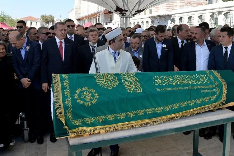 Cumhurbaşkanı İstanbul’da cenazeye katıldı