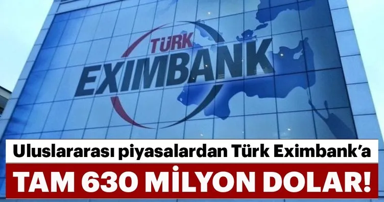 Türk Eximbank’a 630 milyon dolar sendikasyon kredisi!