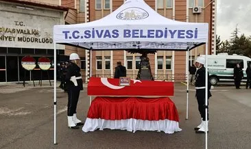 Akciğerine pıhtı atması sonucu ölen polise veda #sivas