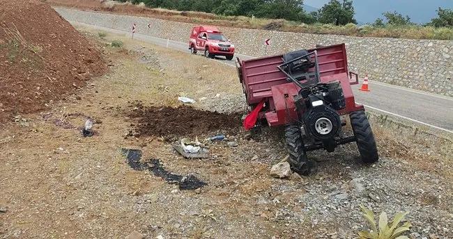 Çapa motoru devrildi: 47 yaşındaki adam feci şekilde can verdi!