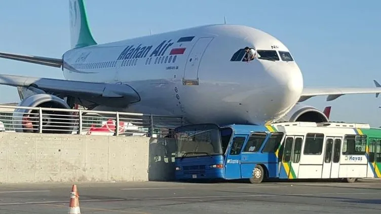 Atatürk Havalimanı’nda İran uçağı paniği