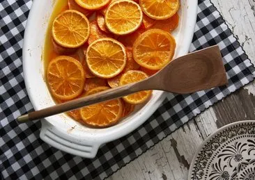 Hafif ve pratik bir lezzet arıyorsanız herkes buraya! Zeytinyağlı portakallı yer elması tarifi