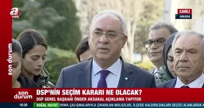 DSP Genel Başkanı Önder Aksakal: Seçimde Cumhur İttifakı’nı destekleyeceğiz | Video