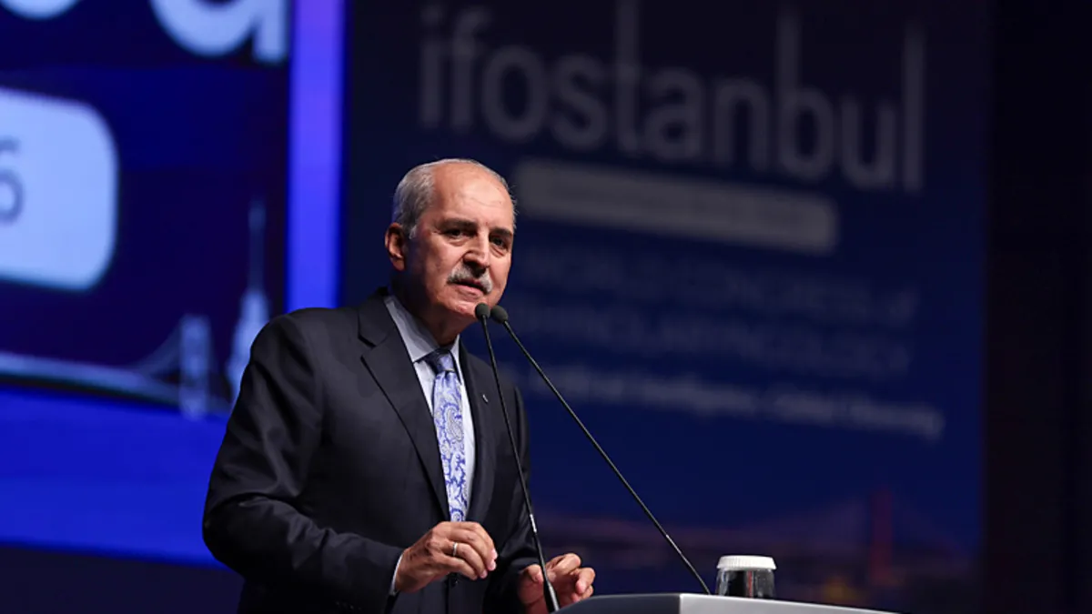 TBMM Başkanı Kurtulmuş'tan Adidas'ın skandal reklamına tepki: Çifte standartın en hazin senaryosu