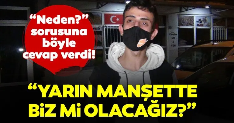 Gazetecilere böyle seslendi: Yarın manşette biz mi olacağız?