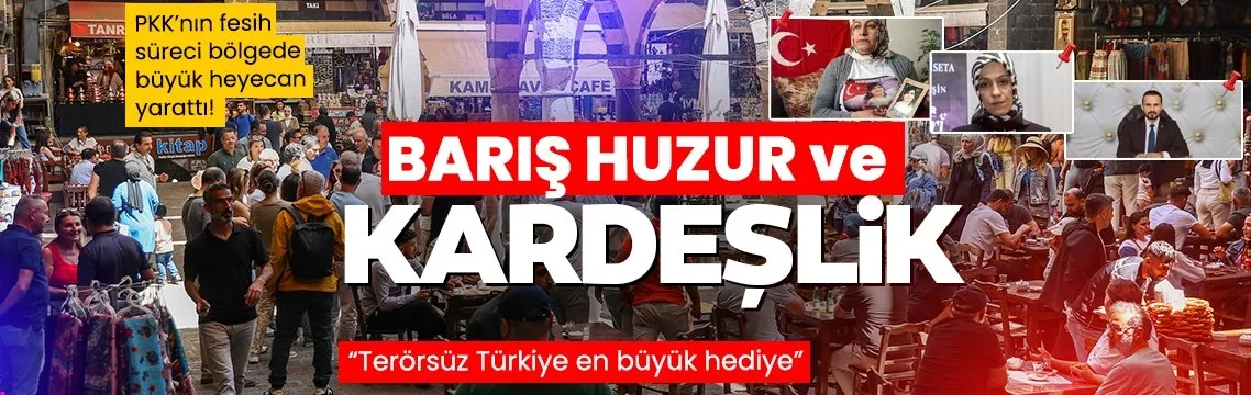 Terörsüz Türkiye en büyük hediye! Vatandaşlar SABAH’a konuştu: Hep barışın ve huzurun hayalini kurduk