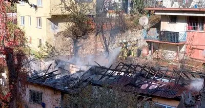 Üç gecekondu alev alev yandı #istanbul