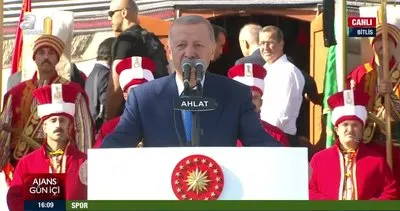 Başkan Erdoğan Bitlis’te! Malazgirt Zaferi 952. yılında! | Video