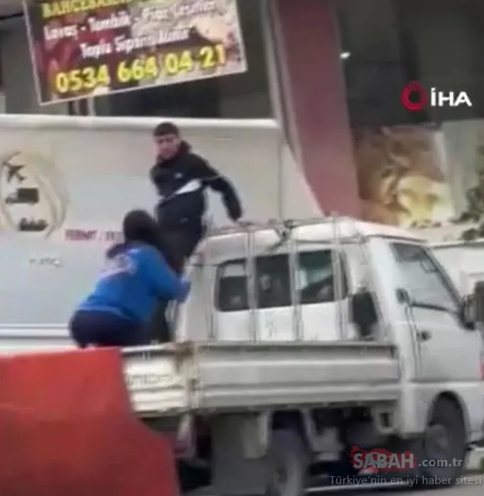 Esenyurt’ta şaşkına çeviren görüntüler: Genç kız hırsızlara sokak ortasında engel oldu