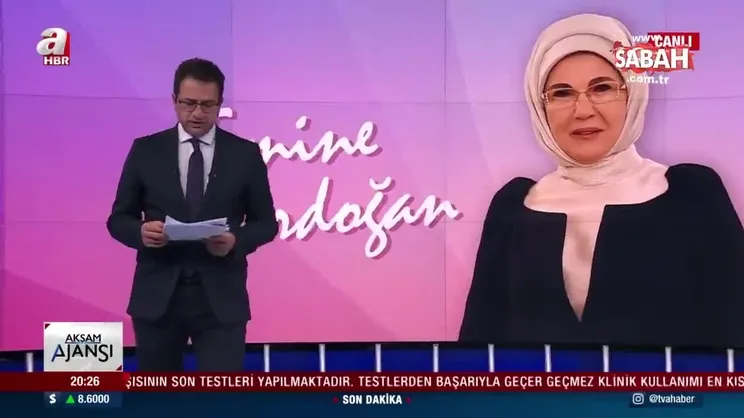 BM'den Emine Erdoğan'a anlamlı ödül | Video
