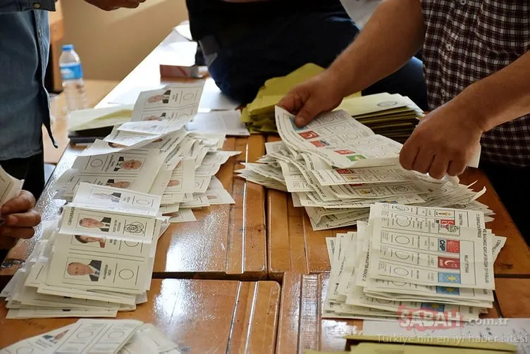 İstanbul, Ankara, İzmir ve il il seçim sonuçları! 24 Haziran seçim sonuçları ve oy oranları...