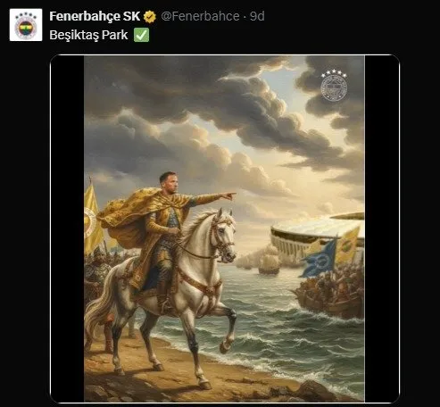 Fenerbahçe’den Beşiktaş’a göndermeler! Maç biter bitmez olay paylaşımlar...